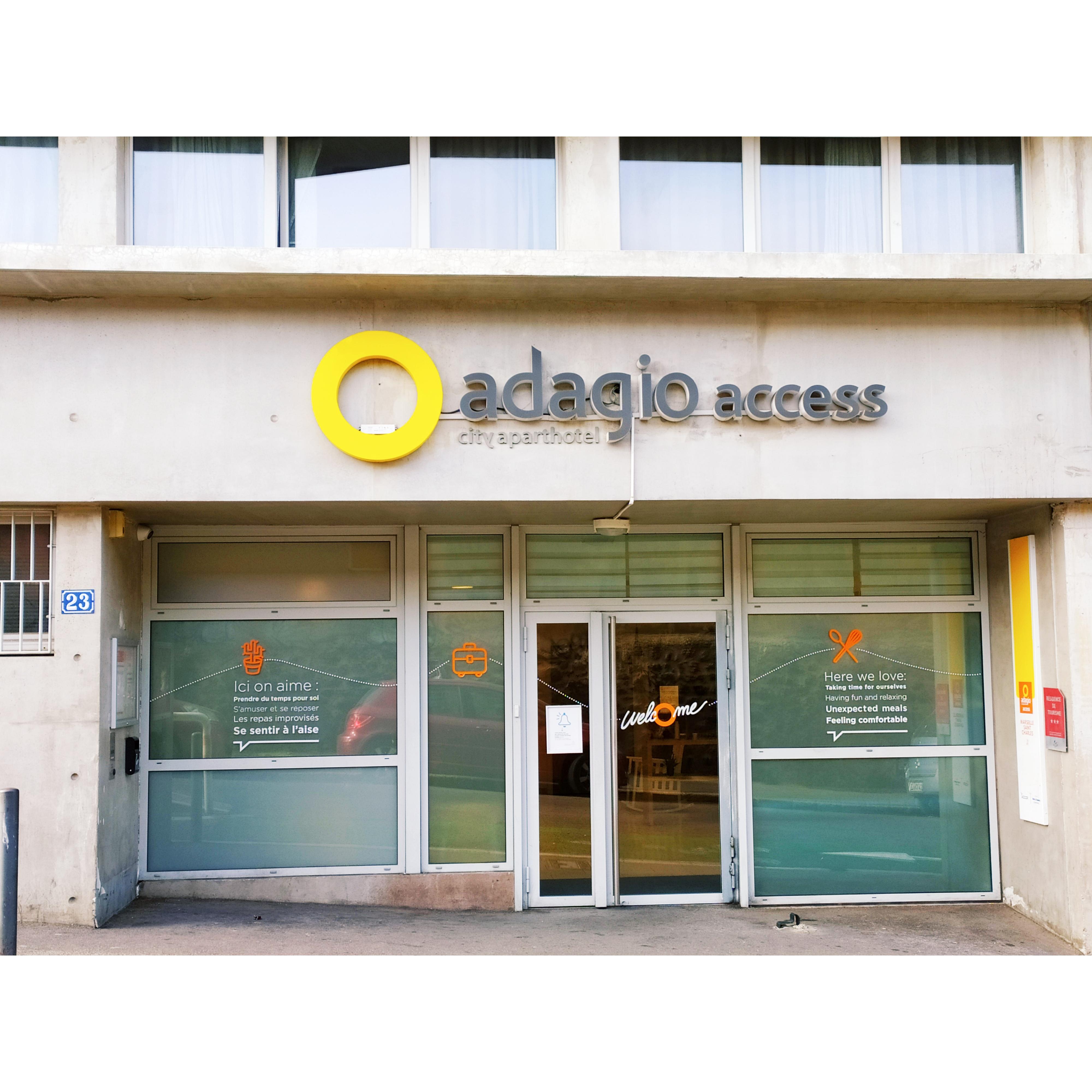 Aparthotel Adagio Access Marseille Saint Charles Bagian luar foto